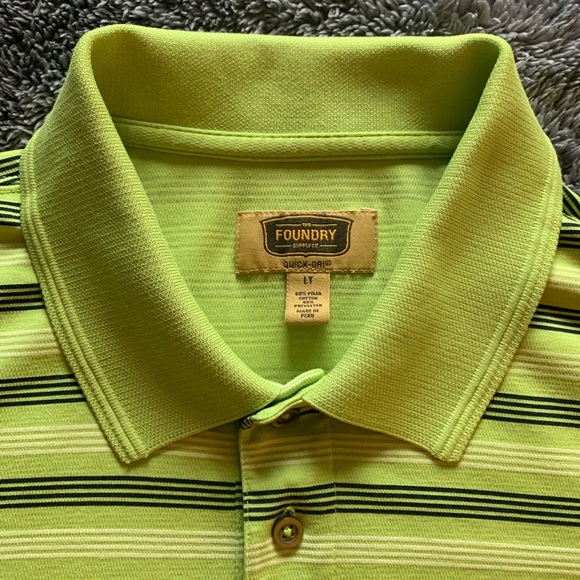 foundry quick dri polo